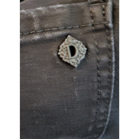 Democracy Jeans Womens 22W Plus AB Technology Black Cropped Skinny Hi-Rise Denim - Picture 6 of 10